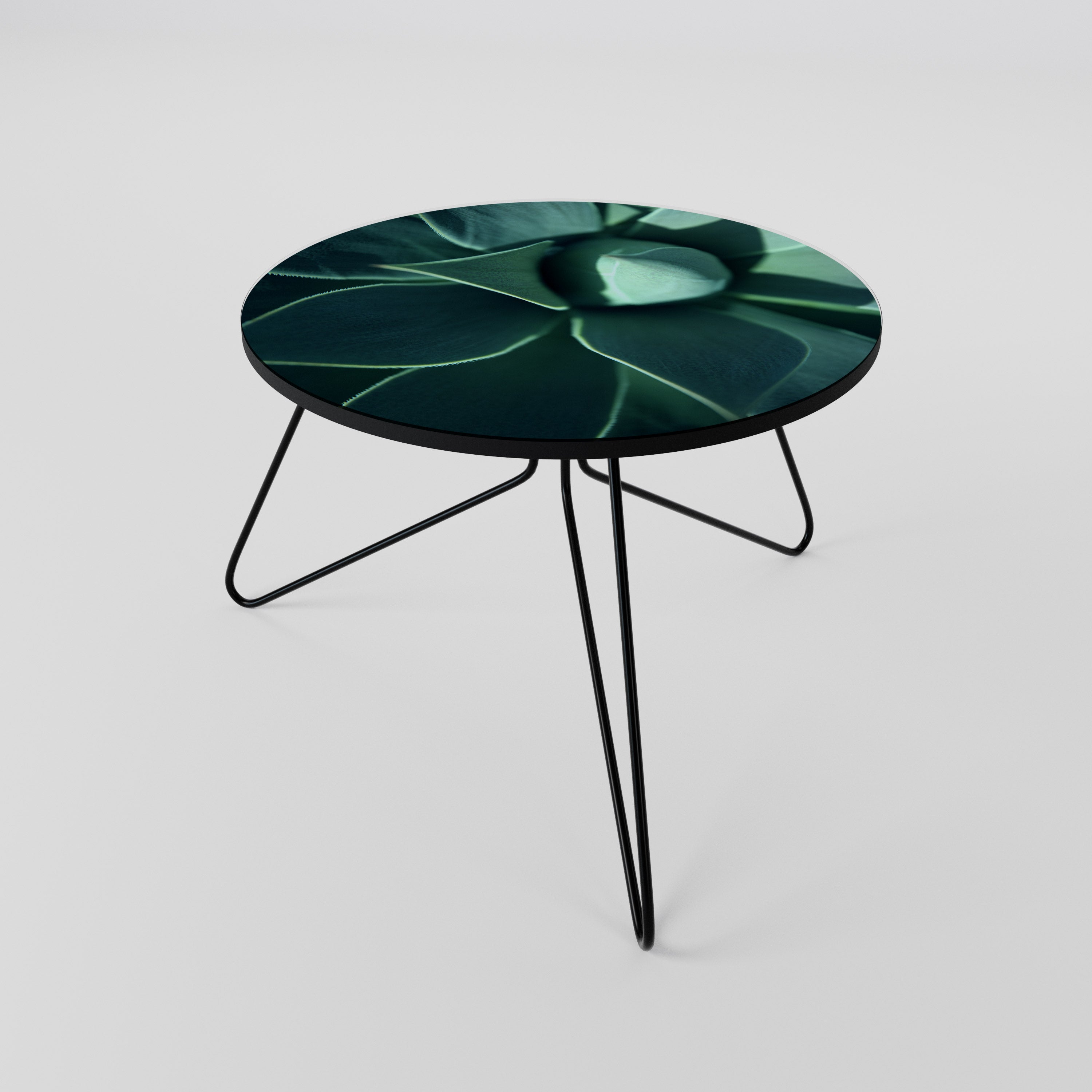 MYSTICAL GREEN WHORL Coffee Table 60