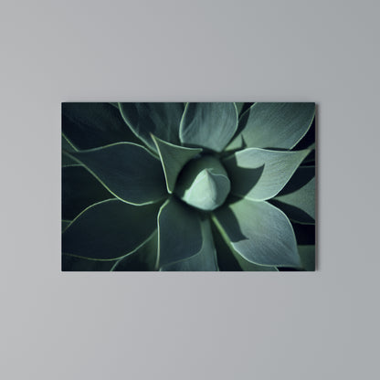 MYSTICAL GREEN WHORL Cuadro en lienzo horizontal