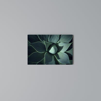 MYSTICAL GREEN WHORL Cuadro en lienzo horizontal