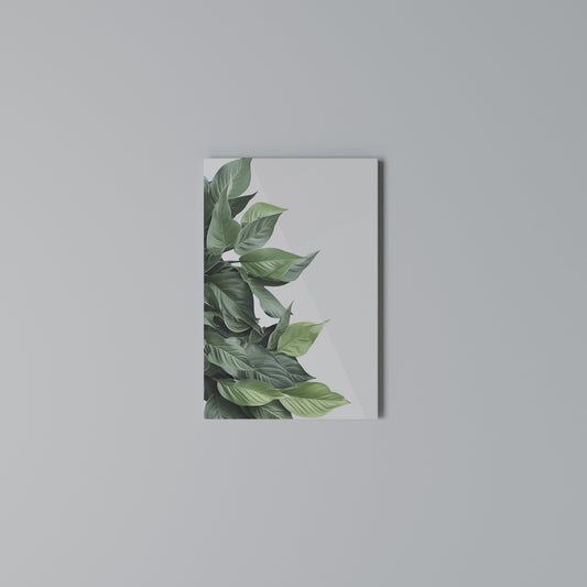 LUSH LEAFY WHIMSY Cuadro en lienzo vertical