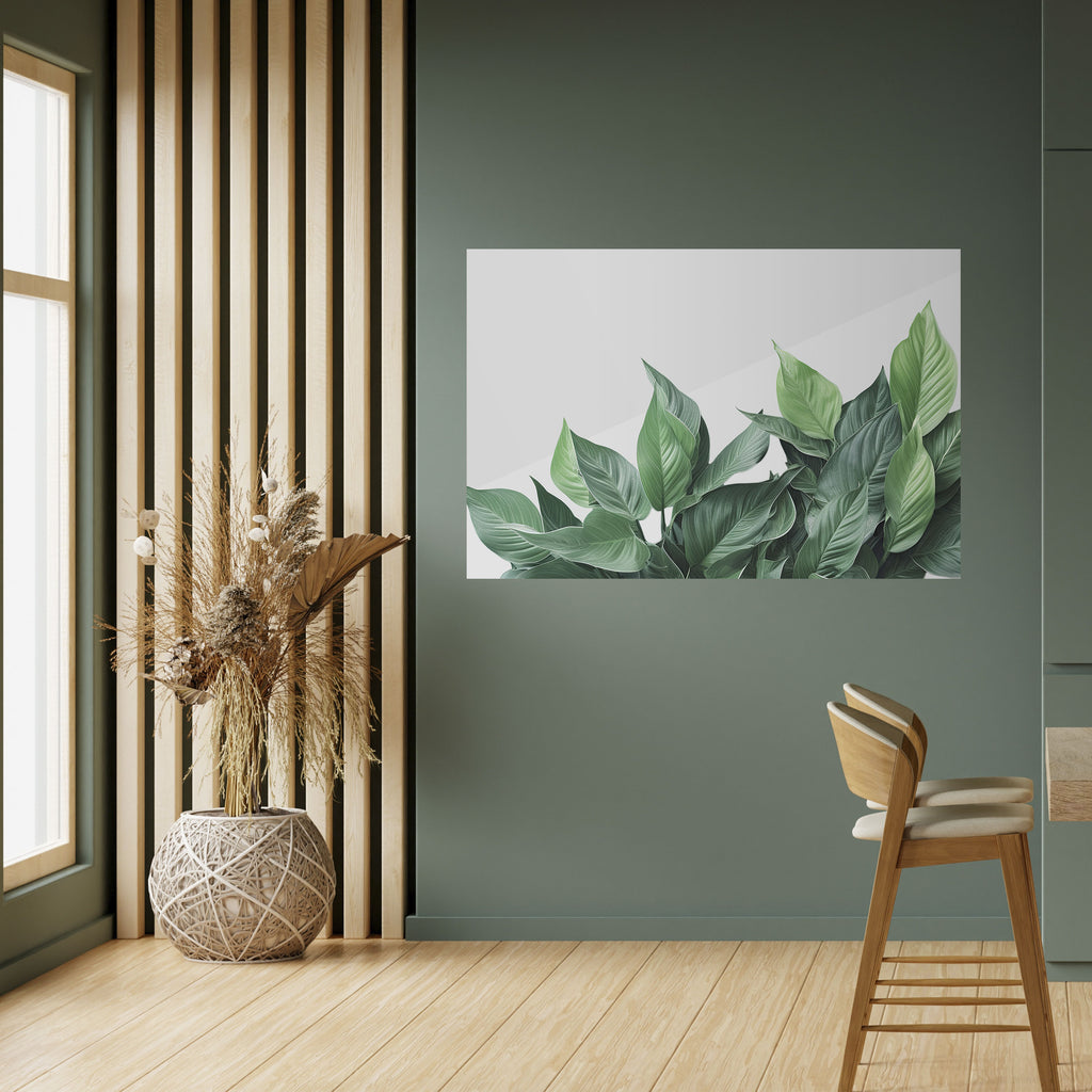 Póster horizontal autoadhesivo LUSH LEAFY WHIMSY