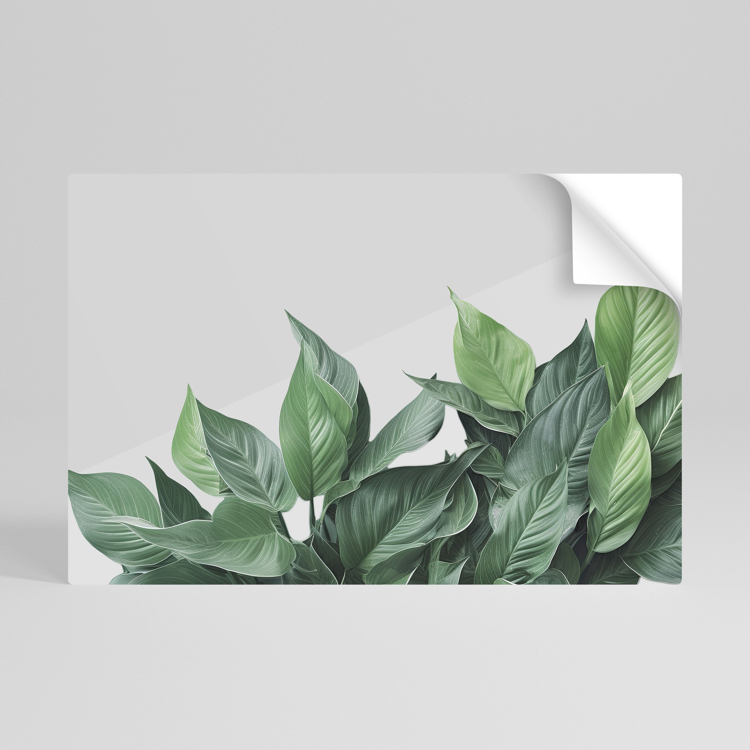 Póster horizontal autoadhesivo LUSH LEAFY WHIMSY