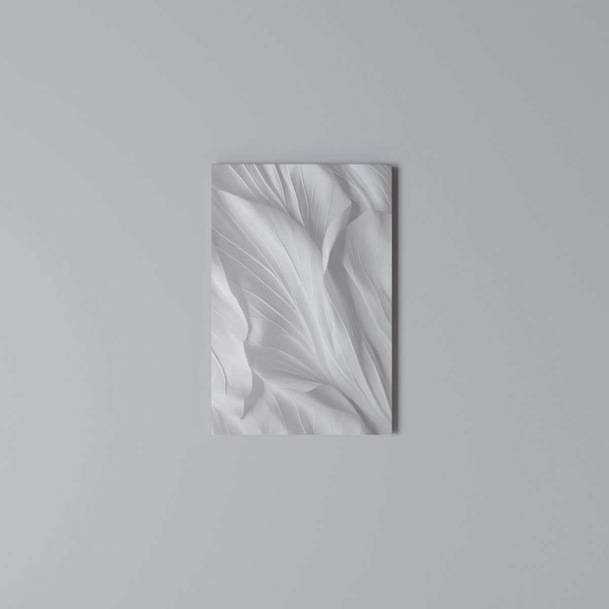 SILKEN SERENITY Vertical Canvas Print