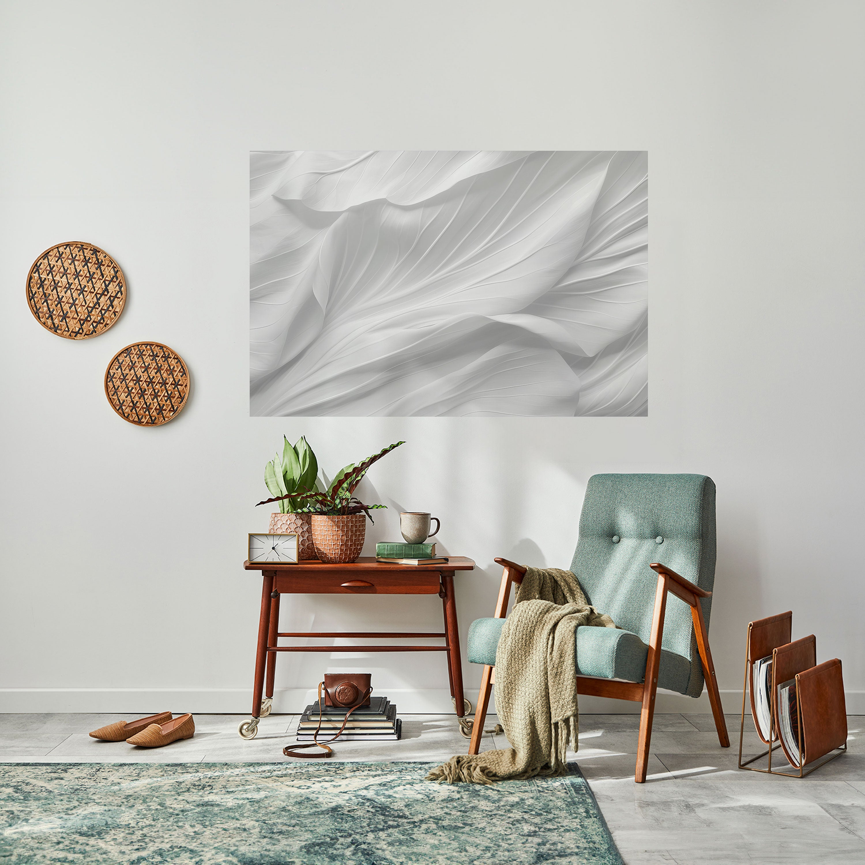 Póster horizontal autoadhesivo SILKEN SERENITY