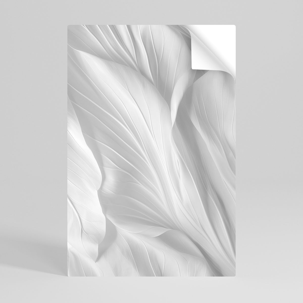 SILKEN SERENITY Póster adhesivo vertical