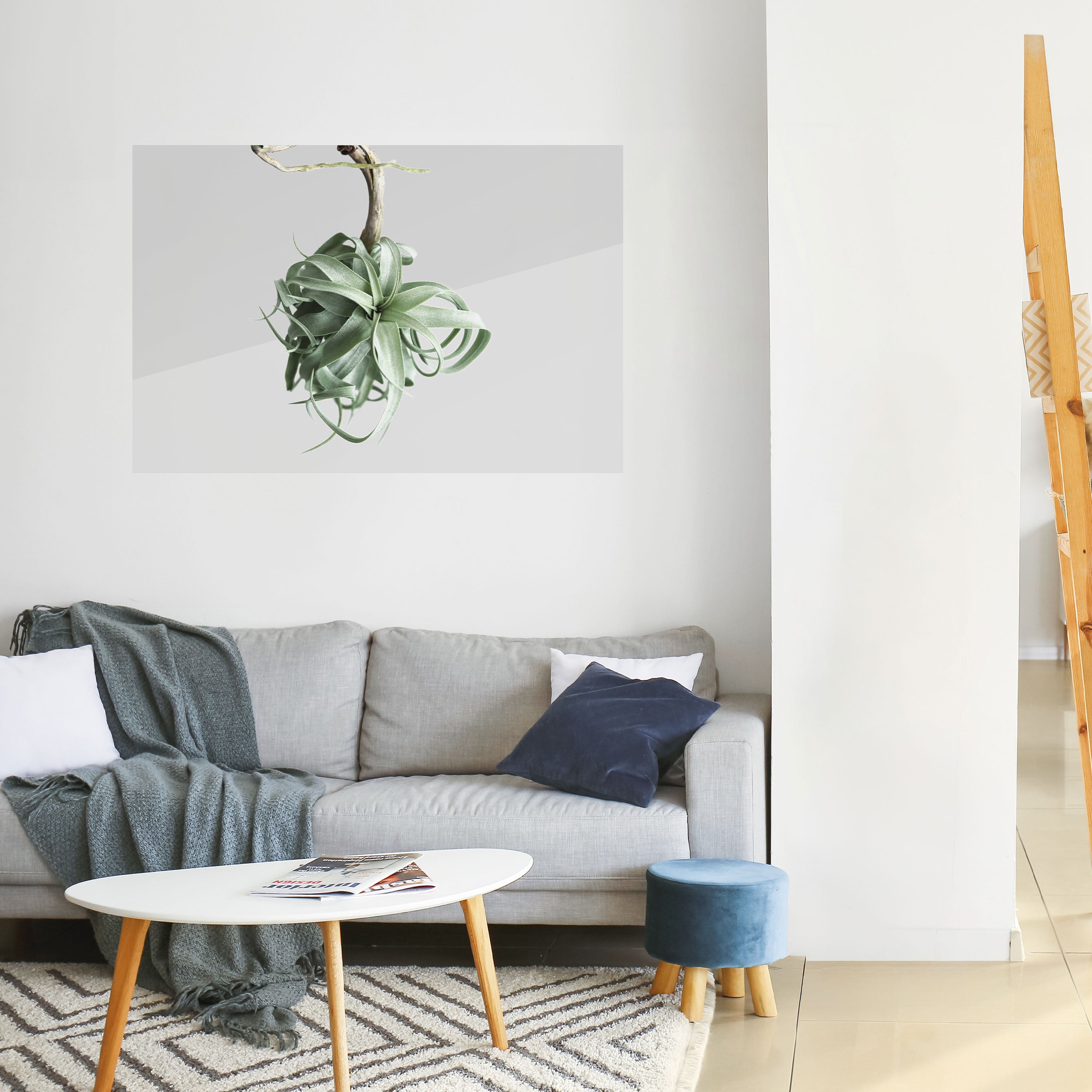 MARAÑA DE LA NATURALEZA Póster horizontal autoadhesivo