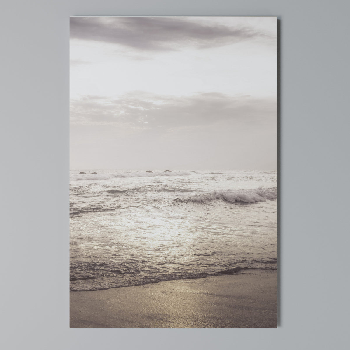 WHISPERS OF THE OCEAN Cuadro en lienzo vertical