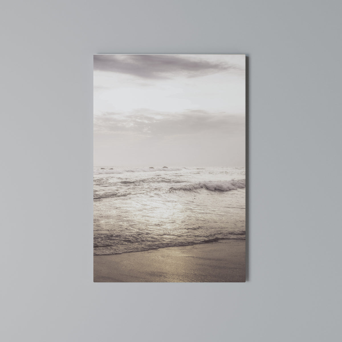 WHISPERS OF THE OCEAN Cuadro en lienzo vertical