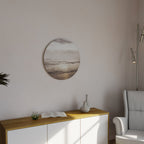 WHISPERS OF THE OCEAN Decoración de Pared Redonda