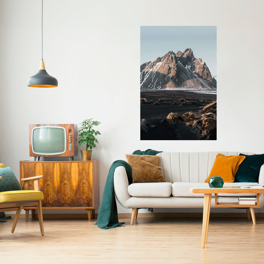 ECHOES OF TIMELESS HEIGHTS Peel and Stick Vertical Poster