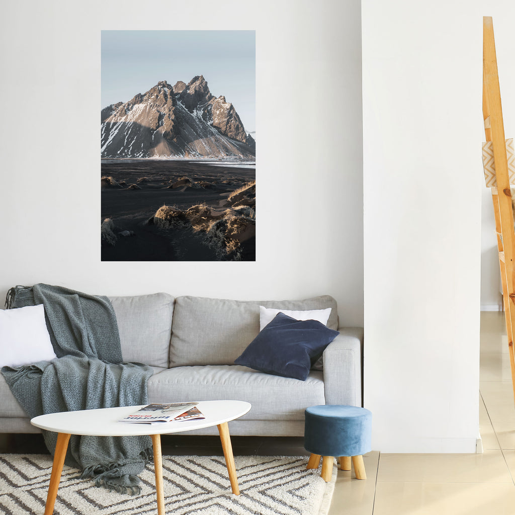 ECHOES OF TIMELESS HEIGHTS Peel and Stick Vertical Poster