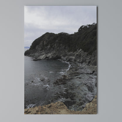 STONE MELODY AT SEA Cuadro en lienzo vertical