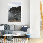 STONE MELODY AT SEA Peel and Stick Vertical Poster