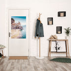 SEASIDE ARCHITECTURAL FANTASY Peel and Stick Vertical Poster