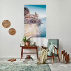 SEASIDE ARCHITECTURAL FANTASY Peel and Stick Vertical Poster