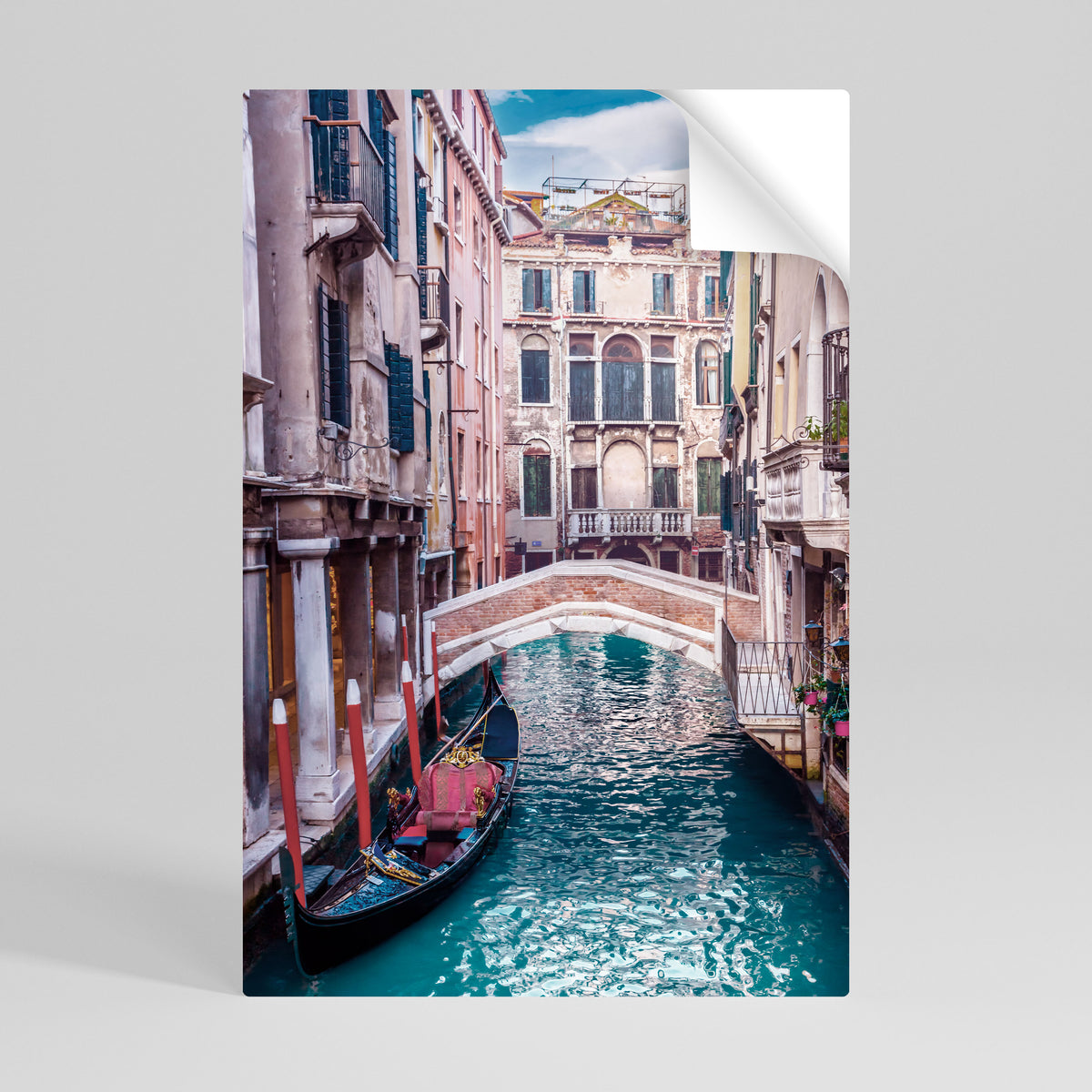 GONDOLA GLIDE Póster adhesivo vertical