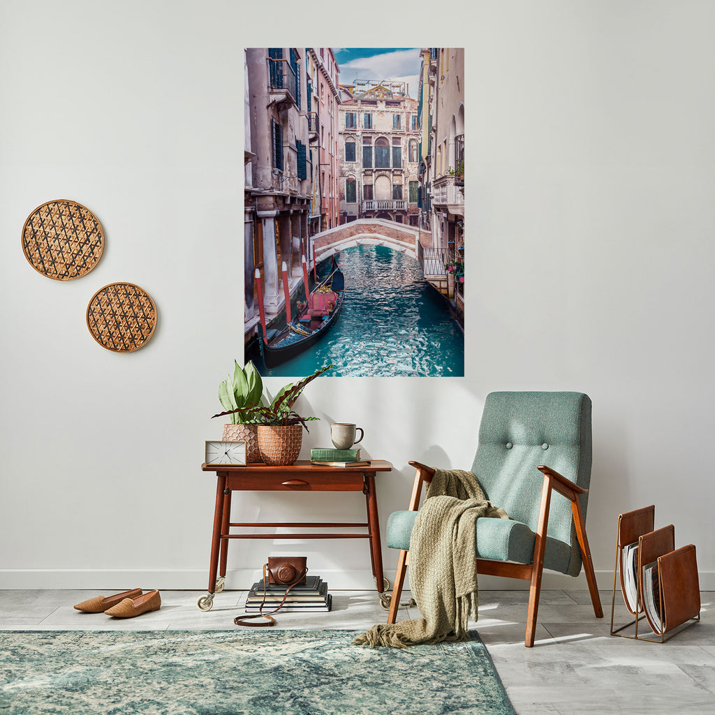 GONDOLA GLIDE Peel and Stick Vertical Poster