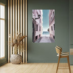 OCEAN'S WHISPER PATH Peel and Stick Vertical Poster