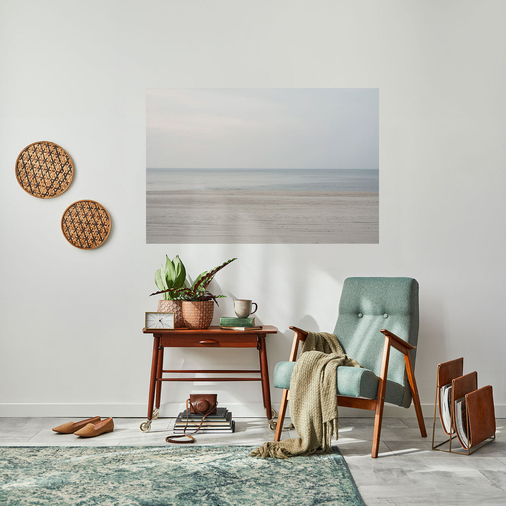 Póster horizontal autoadhesivo Misty Seas of Calm