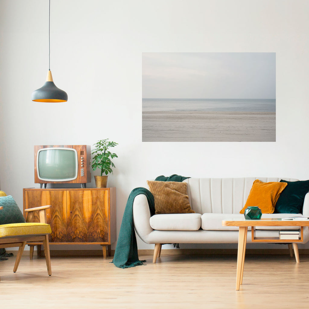 Póster horizontal autoadhesivo Misty Seas of Calm