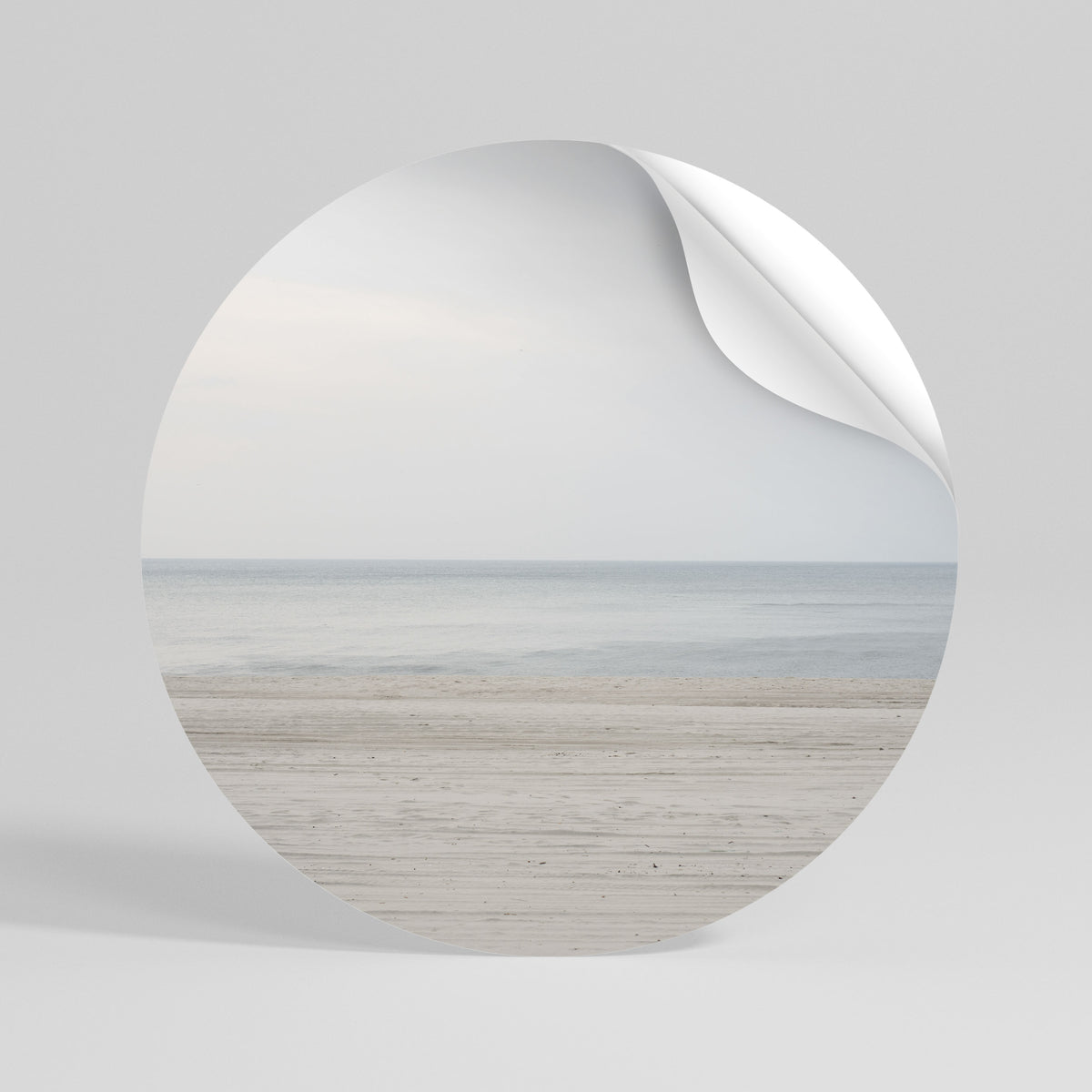 MISTY SEAS OF CALM Vinilo adhesivo redondo