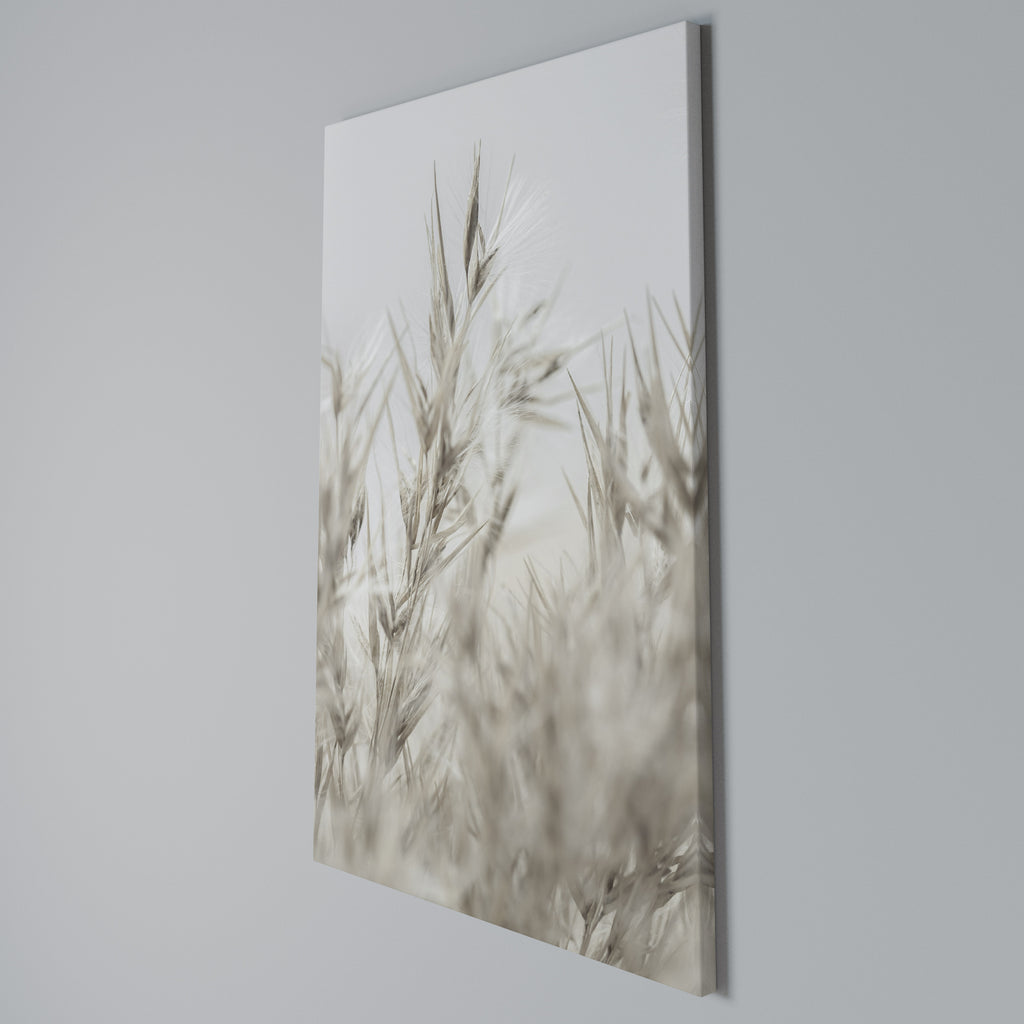 TRANQUIL GRASSES Vertical Canvas Print