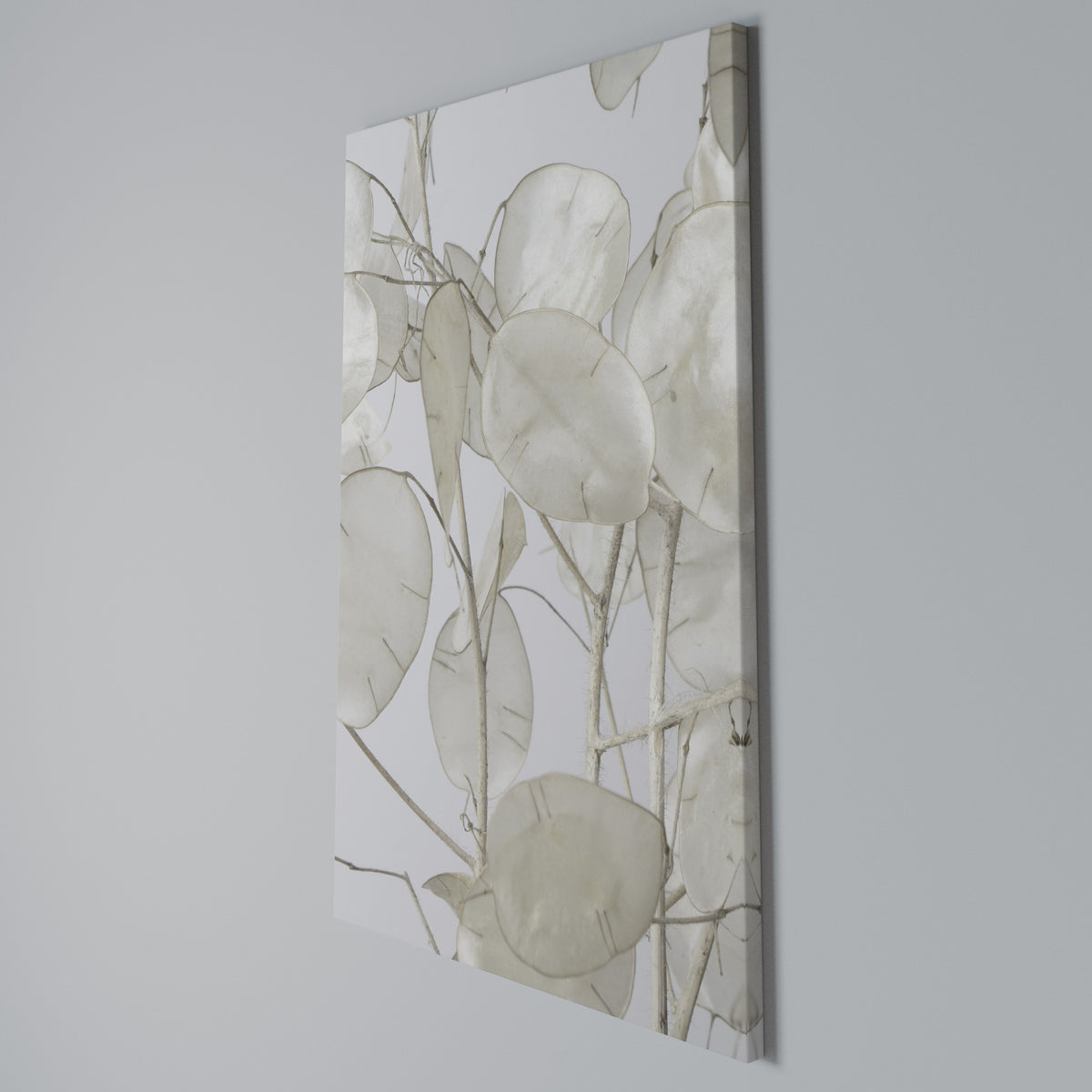 SILKY FOLIAGE WHISPERS Cuadro en lienzo vertical