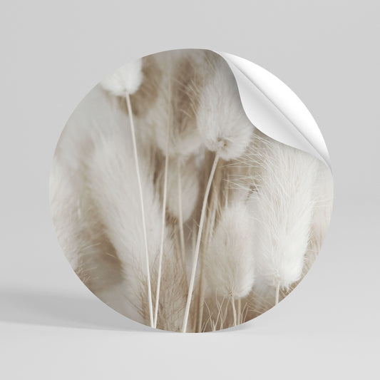 SOFTNESS IN FOCUS Vinilo adhesivo redondo