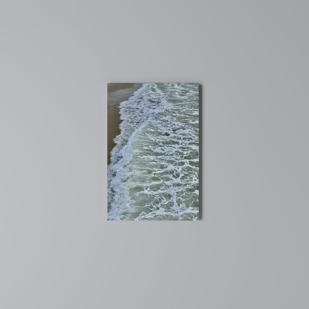 WAVES OF TIME Vertical Canvas Print