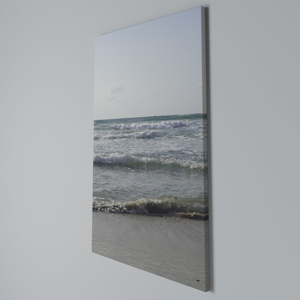 WAVES OF TRANQUILITY Cuadro en lienzo vertical