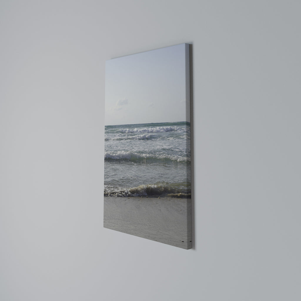 WAVES OF TRANQUILITY Cuadro en lienzo vertical