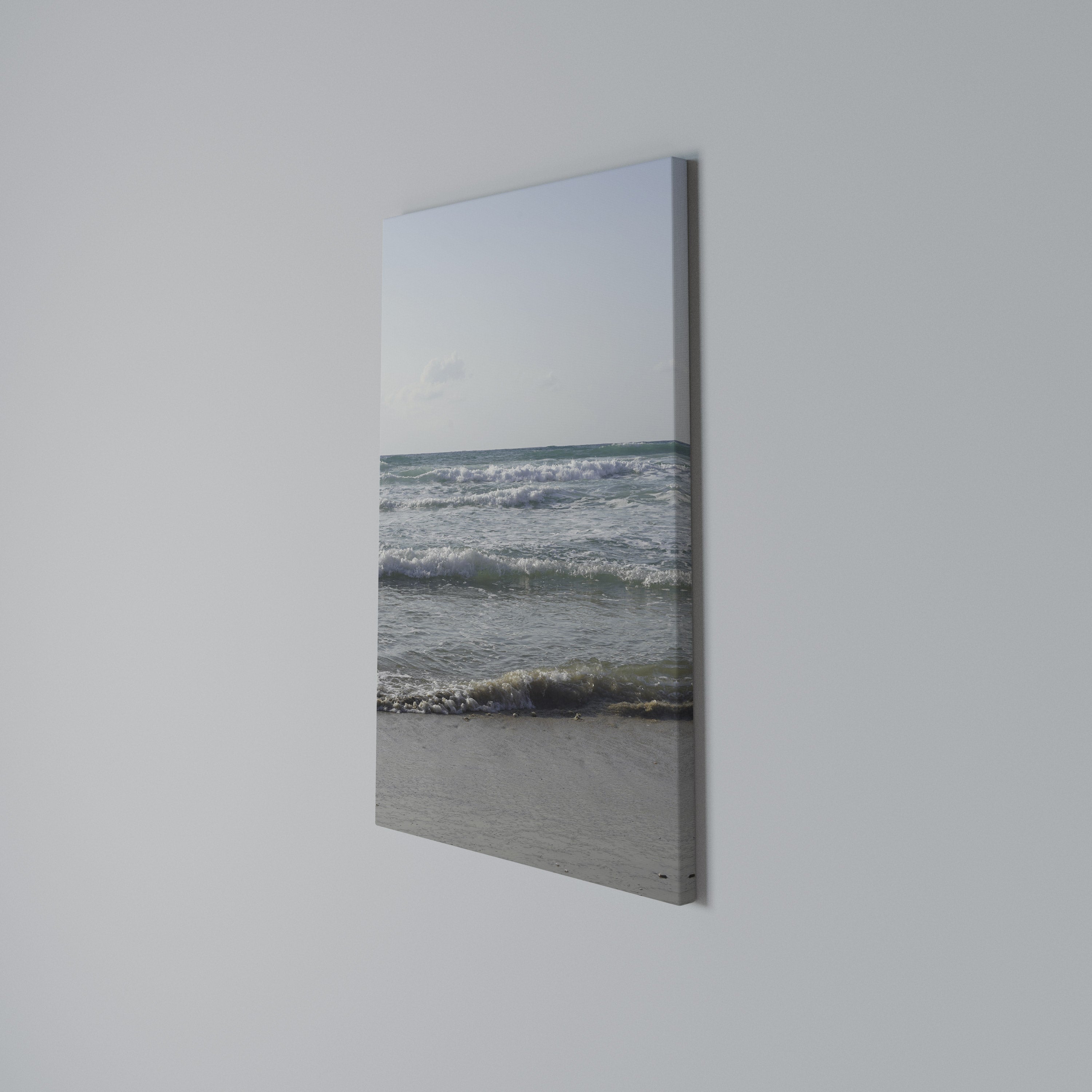 WAVES OF TRANQUILITY Cuadro en lienzo vertical