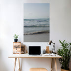 WAVES OF TRANQUILITY Peel and Stick Vertical Poster