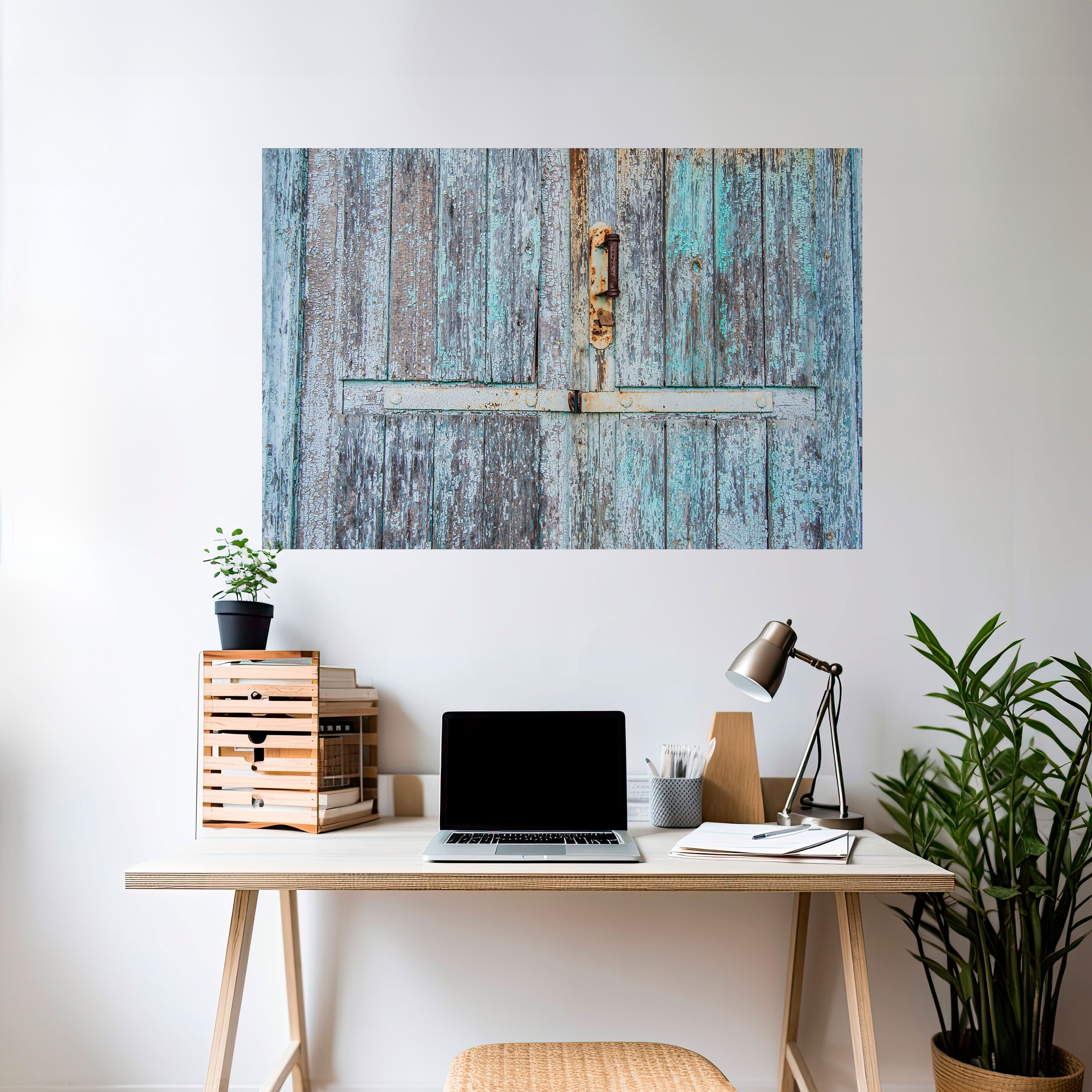 Póster horizontal autoadhesivo "VINTAGE DOORWAY DREAMS"