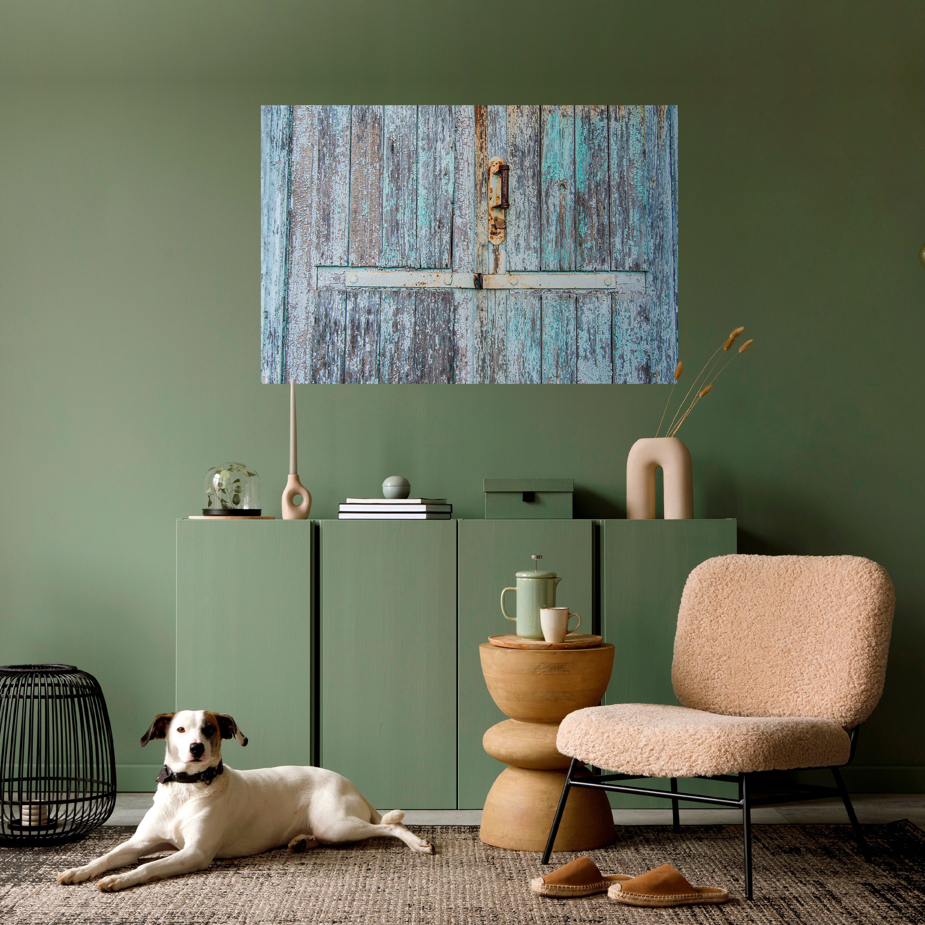 Póster horizontal autoadhesivo "VINTAGE DOORWAY DREAMS"