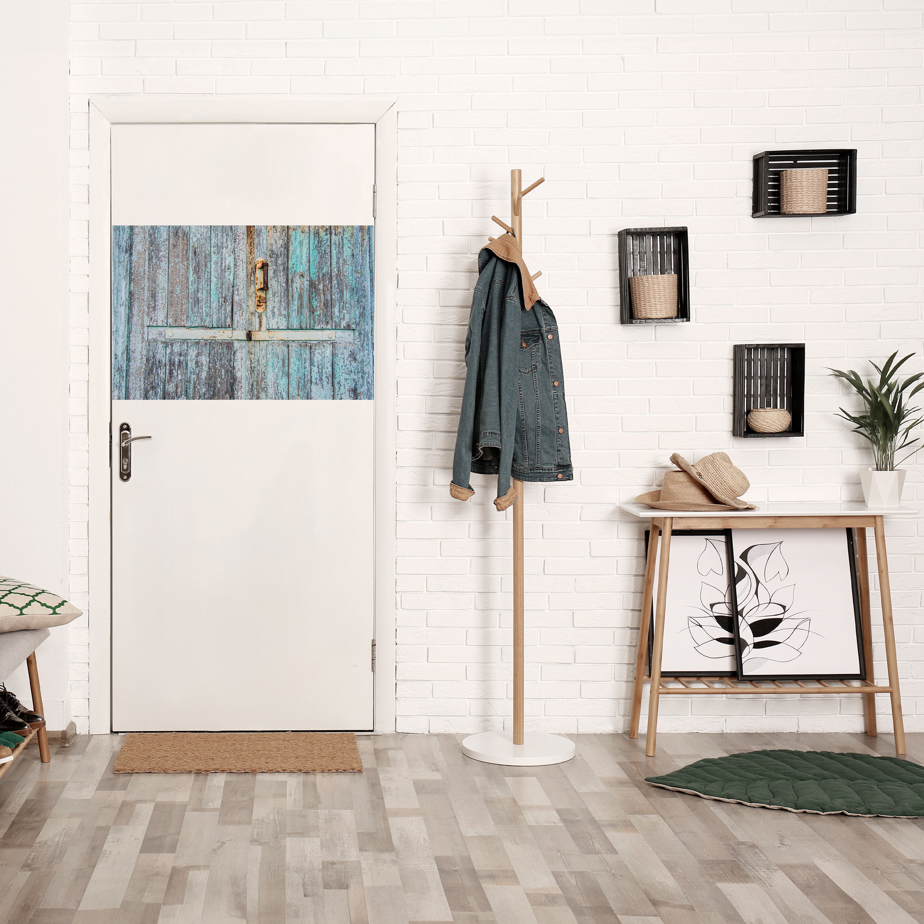 Póster horizontal autoadhesivo "VINTAGE DOORWAY DREAMS"