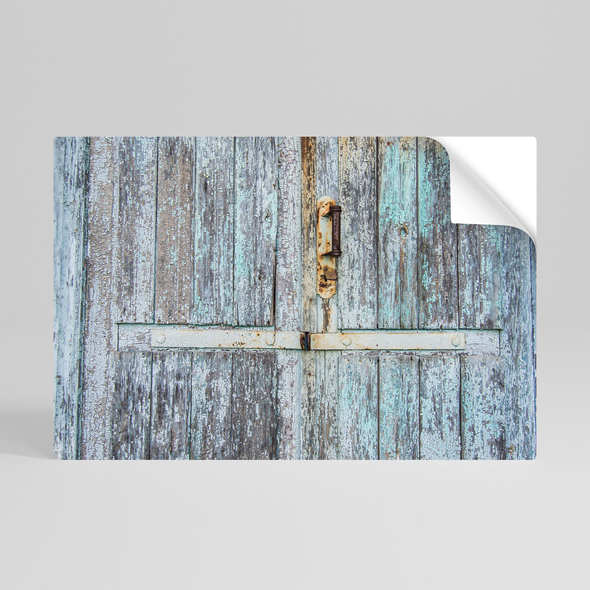 VINTAGE DOORWAY DREAMS Póster adhesivo horizontal