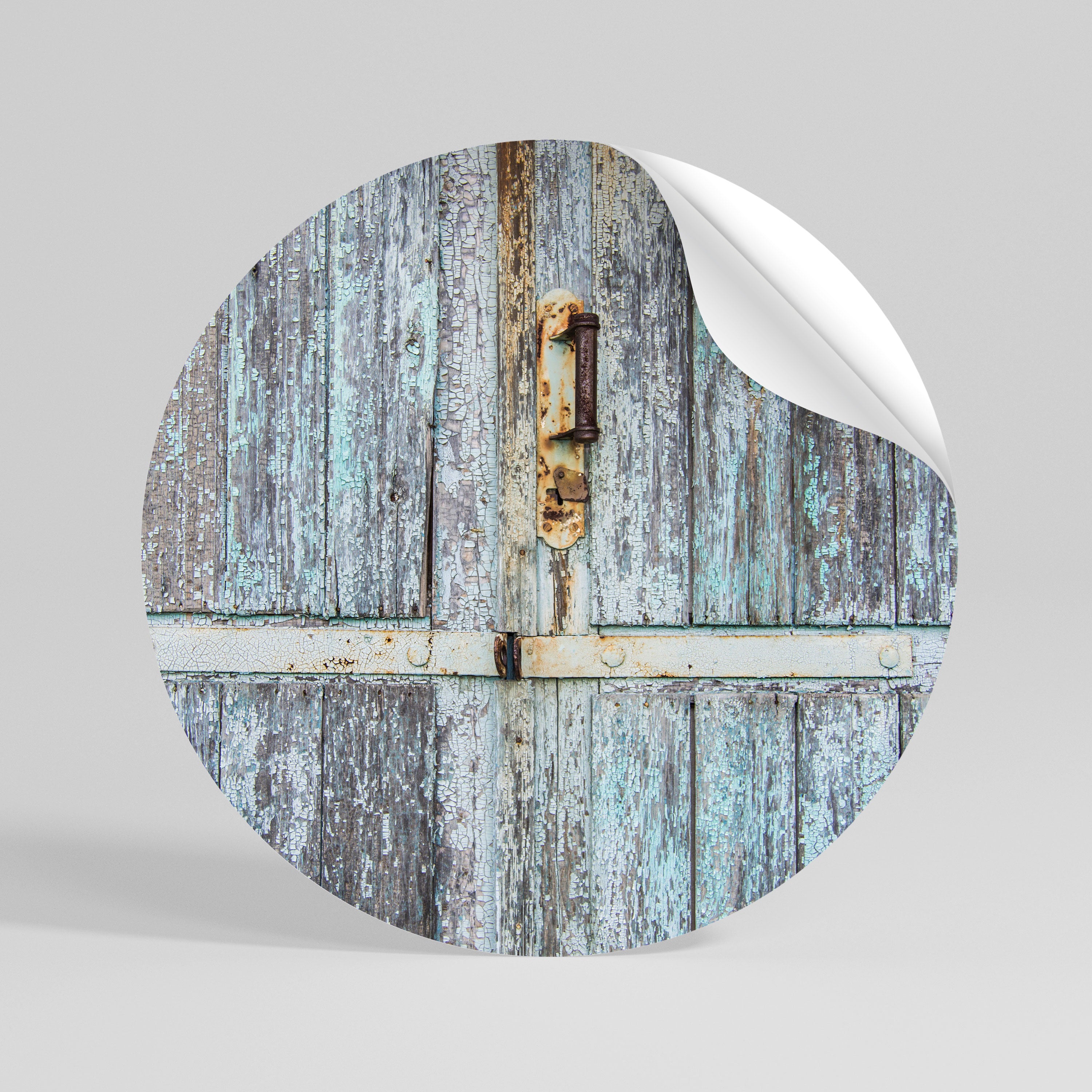 VINTAGE DOORWAY DREAMS Vinilo adhesivo redondo