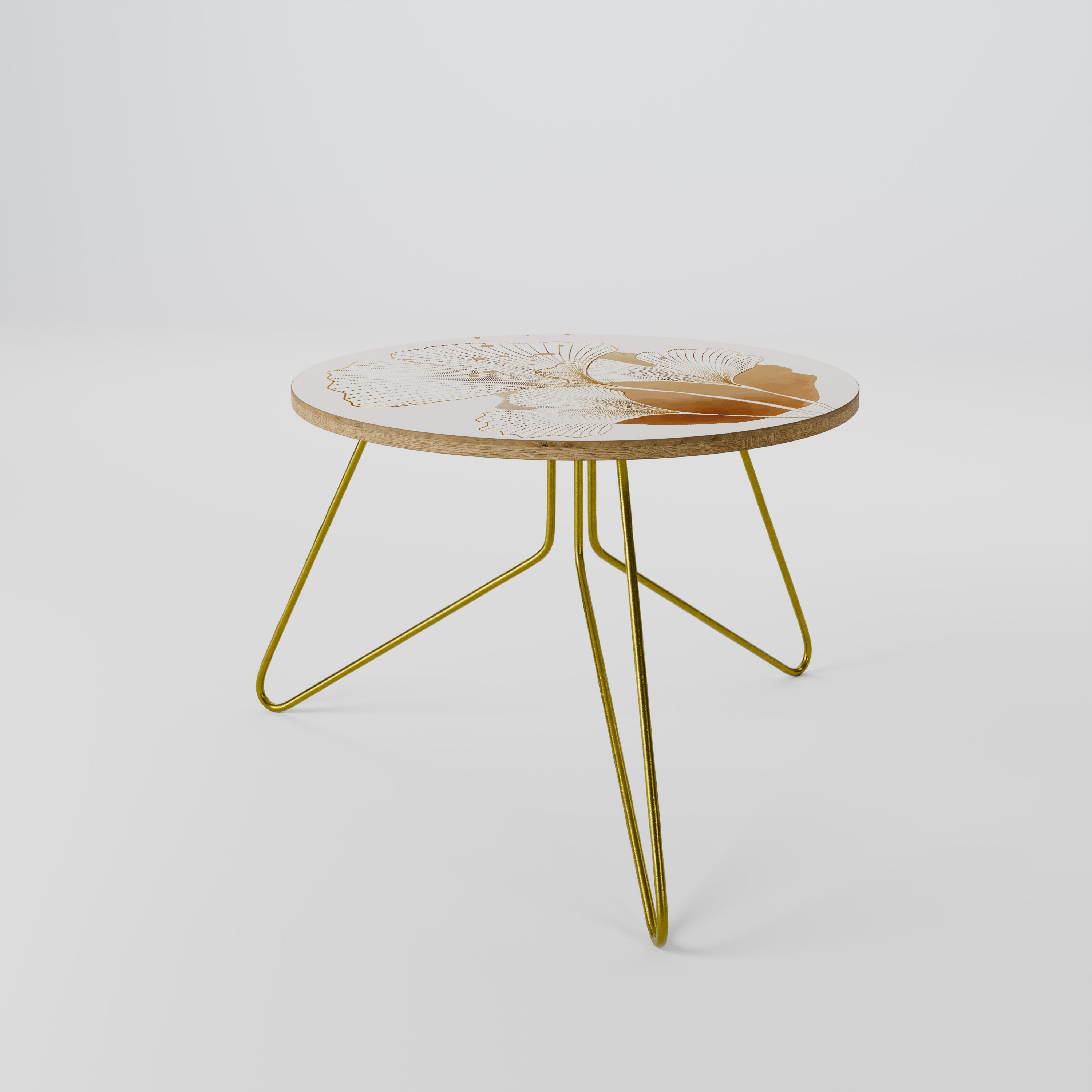 GOLDEN GINKGO DREAMS Coffee Table 60