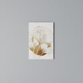 GOLDEN GINKGO DREAMS Cuadro en lienzo vertical