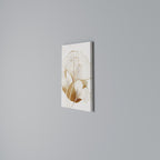 GOLDEN GINKGO DREAMS Cuadro en lienzo vertical