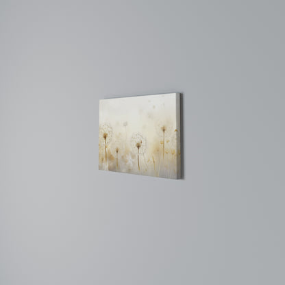 DREAMY DANDELION FIELDS Cuadro en lienzo horizontal