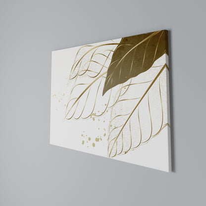 ELEGANCE IN FOLIAGE Cuadro en lienzo horizontal