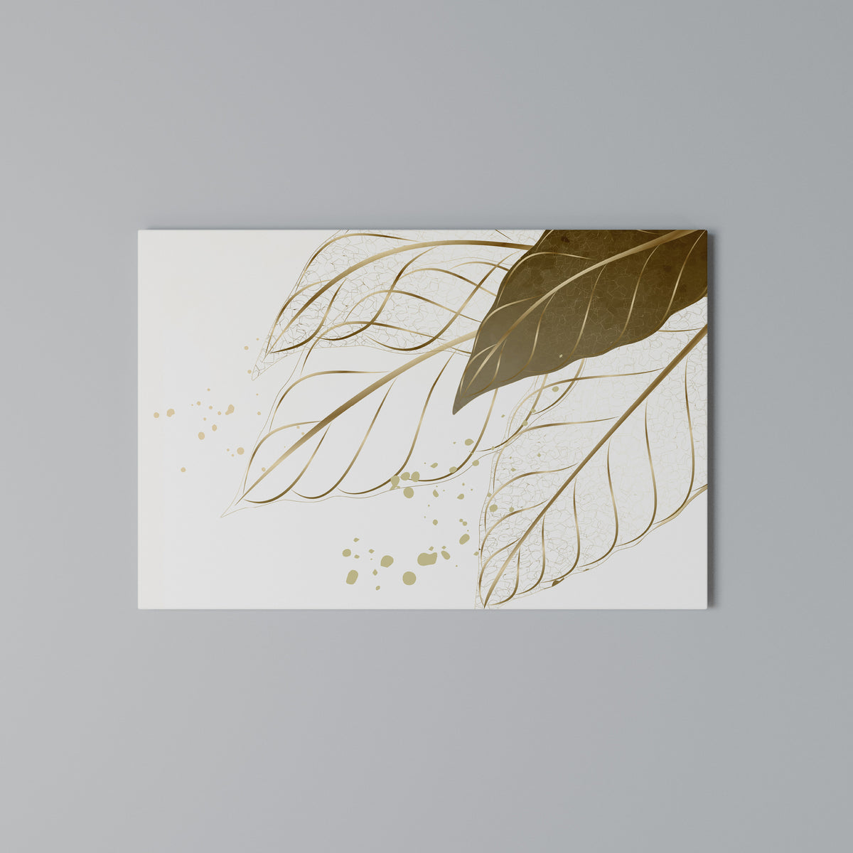 ELEGANCE IN FOLIAGE Cuadro en lienzo horizontal