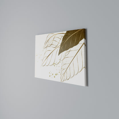 ELEGANCE IN FOLIAGE Cuadro en lienzo horizontal