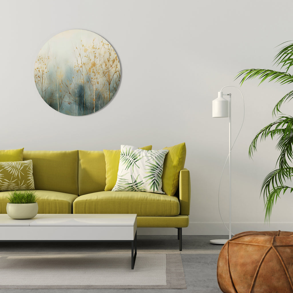 MYSTICAL FOREST DREAM Round Wall Art