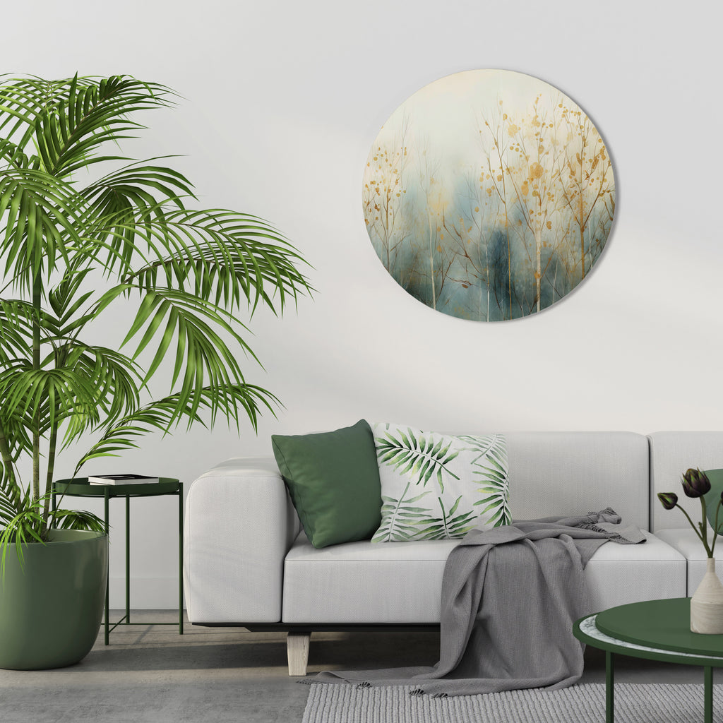 MYSTICAL FOREST DREAM Round Wall Art