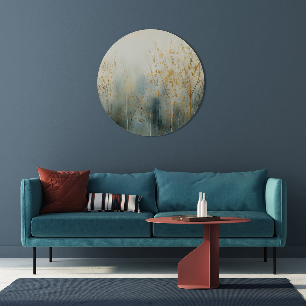 MYSTICAL FOREST DREAM Round Wall Art