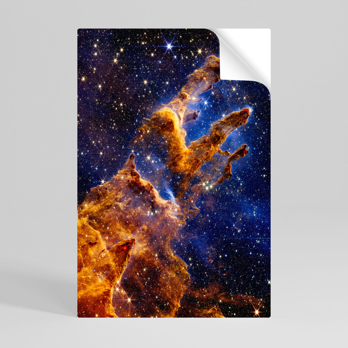COSMIC DREAMSCAPE Póster adhesivo vertical