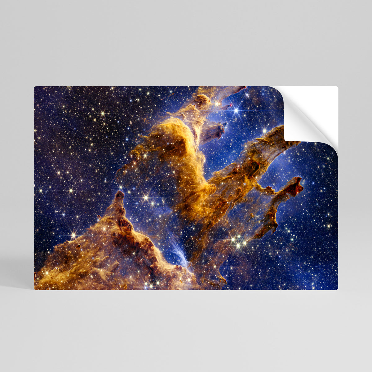 COSMIC DREAMSCAPE Póster adhesivo horizontal
